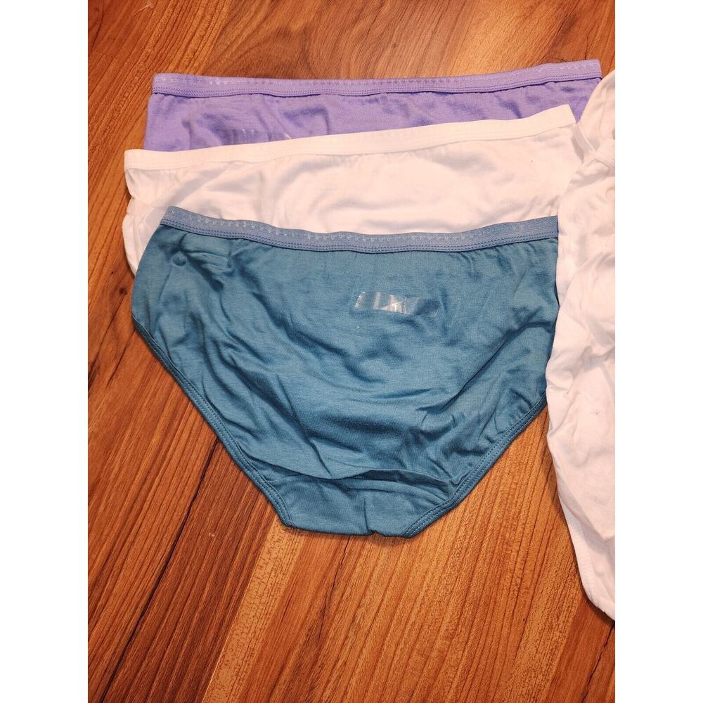 Hanes Womens Underwear Sizd 6 Pack Of 6 15763 100% Cotton Blend - Picture 5 of 6